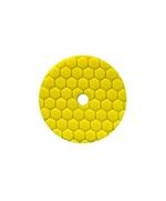 Chemical Guys Hex Logic Quantum Heavy Cutting Pad yellow 5.5"- burete putere mare de taiere