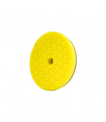 Chemical Guys Hex Logic Quantum Heavy Cutting Pad yellow 5.5"- burete putere mare de taiere