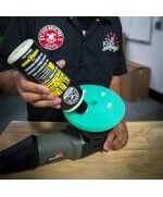 Chemical Guys Hex Logic Quantum Medium Heavy Cutting Pad Green 5.5 Inch - burete cu putere medie spre ridicata de taiere 