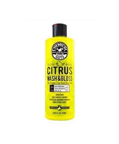 Chemical Guys Citrus Wash&Gloss - Sampon auto concentrat cu agenti de lubrifiere