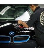 Chemical Guys Hex Logic Quantum Finishing Pad Black (6.5 Inch)- burete finish