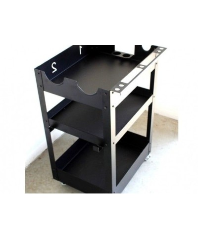 Carucior mobil PRO pentru detailing - 3 rafturi - Detailing trolley Poka Premium Equipment - 2