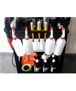 Carucior mobil pentru detailing - 2 rafturi - Detailing trolley Poka Premium Equipment - 9