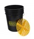 Work Stuff detailing bucket RINSE + Grit Guard - galeata cu grit guard pentru 2BM - Limpezire WORK STUFF - 2