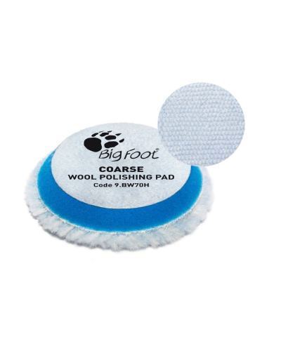 Rupes Coarse Wool Polishing Pad - Burete lana albastru dur 50/65mm Rupes - 1