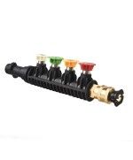 Lance scurta cu diferite duze pentru pistol aparat spalat cu presiune, cuple rapide, duza  - 1