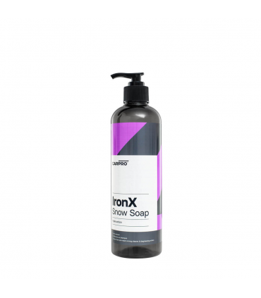 CarPro IronX Snow Soap Triple Action 500ml - Spuma prespalare, sampon, degresant, curatator puternic si decontaminant fier CarPr