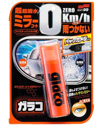 Soft99 Glaco Mirror Coat Zero - Strat superhidrofob pentru camere auto, oglinzi Soft 99 - 1