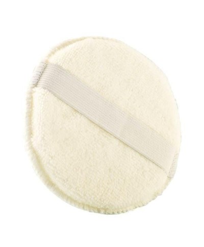 Wax Applicator White Microfiber - Aplicator rotund cu elastic ingrijireauto.ro - 1