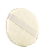 Wax Applicator White Microfiber - Aplicator rotund cu elastic ingrijireauto.ro - 1