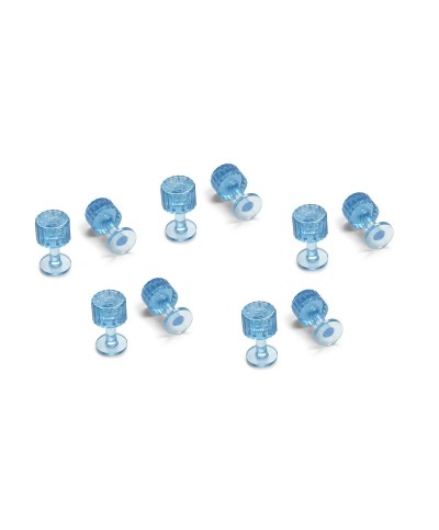 KecoTabs Dead Center ICE 11mm Smooth Finishing Glue Tab (10 piese) - set 10 ventuze PDR KecoTabs - 1