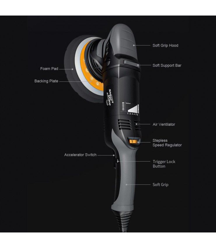 Shine Mate Orbital Polisher EX620 5/15 - masina de polishat orbitala 15mm Shine Mate - 3