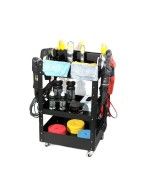 Carucior mobil PRO pentru detailing - 3 rafturi - Detailing trolley Poka Premium Equipment - 5