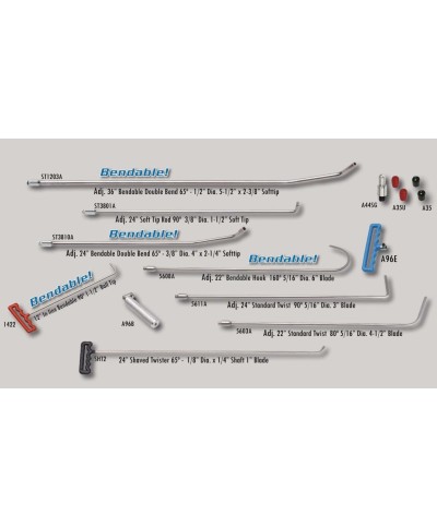 Ultradent SET02a 8-Piese ADJ Starter set PDR Ultra Dent Tools U.S.A.  - 1