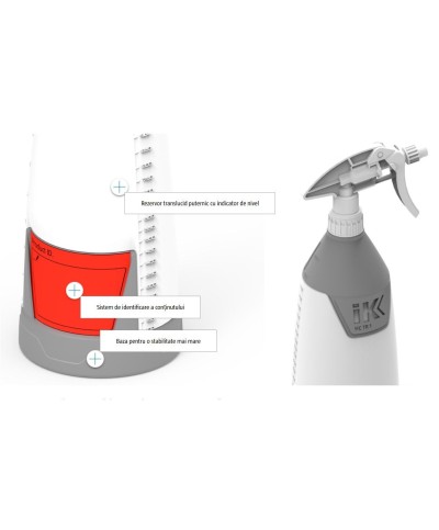 IK HC TR 1 - Pulverizator profesional 1Litru - solventi, alcaline IK Sprayers - 2