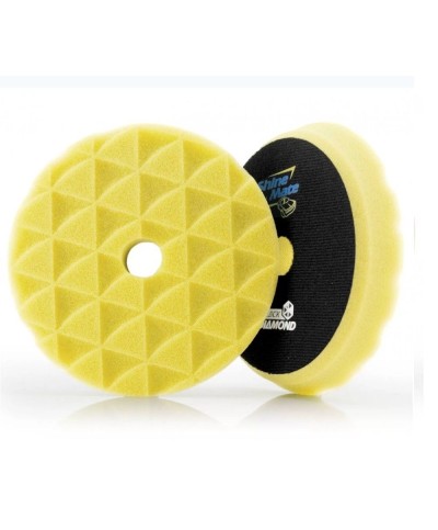 Shine Mate 5 Inch Foam Pad Yellow Diamond - Taiere medie spre mare - Pad spuma 125-150mm Shine Mate - 1