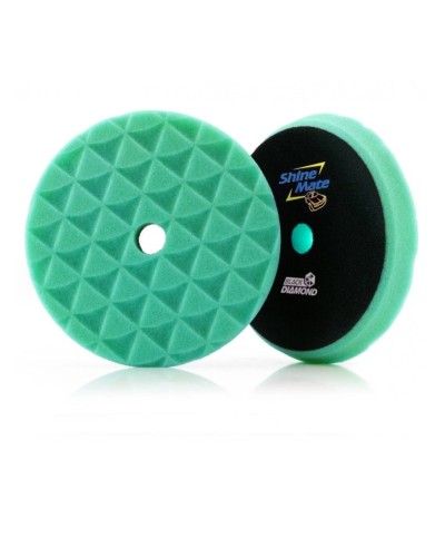 Shine Mate 6 Inch Foam Pad Green Diamond - Taiere - Pad spuma 150-180mm Shine Mate - 1