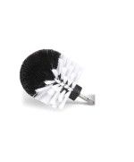 Perie rotunda 8,5cm duritate medie mocheta si covoare, pentru masina de insurubat  - 1