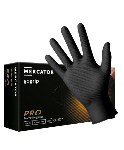 Manusi nitril negre - 1 cutie - 50buc - marime M ingrijireauto.ro - 1