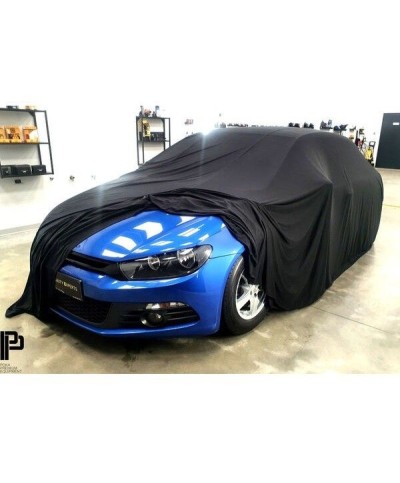 Premium quality car cover black - Sedan Hatchback - husa auto premium Poka Premium Equipment - 1