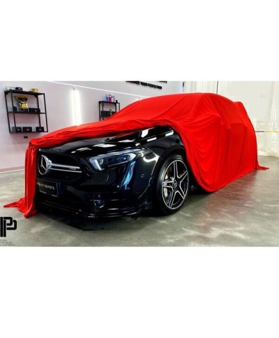 Premium quality car cover red - Sedan Hatchback - husa auto premium Poka Premium Equipment - 1