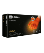 Manusi nitril portocalii Strong - 1 cutie - 50buc - marime M ingrijireauto.ro - 1