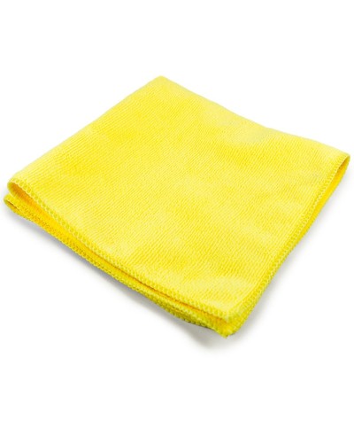 Yellow All In-Out Microfiber 330GSM 40x40cm- Microfibra galbena exterior, interior, ceramica ingrijireauto.ro - 1