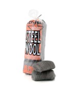 Set 16 buc Steel wool pad - Lana de otel - wire wool 000 ingrijireauto.ro - 1