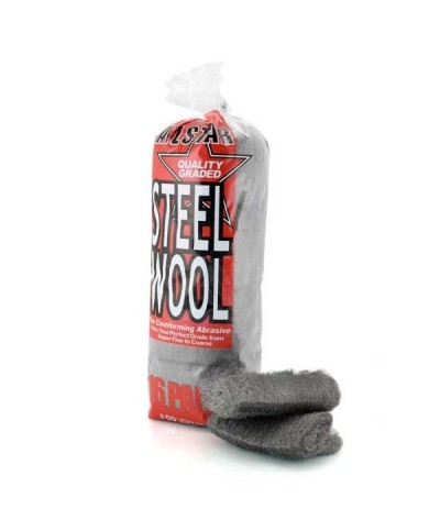 Set 16 buc Steel wool pad - Lana de otel - wire wool 00 ingrijireauto.ro - 1