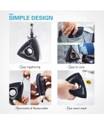 Analan Mini Pet Hair Detailer PACK 2.0 - Pachet perie animale si rezerva  - 4