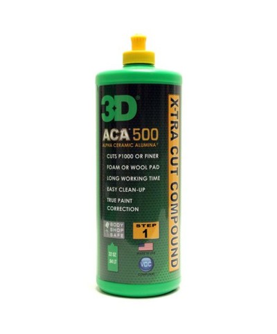 3D ACA 500 X Tra Cut Compound 946ml Wool - Pasta polish abraziva 3D Products - 1
