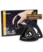 Analan Mini Pet Hair Detailer PACK 2.0 - Pachet perie animale si rezerva  - 1
