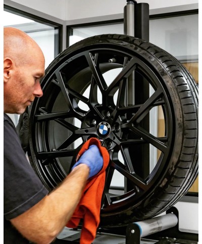 Suport pentru roti PRO - suport PRO pentru lucrari la anvelope si jante - wheel stand Poka Premium Equipment - 1