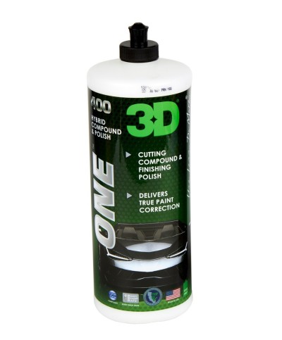 3D ONE Hybrid 946ml - Pasta polish one step, corectie si finisare 3D Products - 1