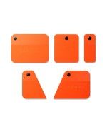 CarPro Rubber Squeegee 5 pcs PPF - Set raclete pentru instalare PPF CarPro - 2