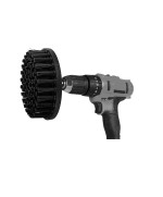 Perie Heavy Duty  & Carpet Brush pentru masina de insurubat 125mm -  mocheta, covoare, gresie, faianta duritate tare ingrijireau