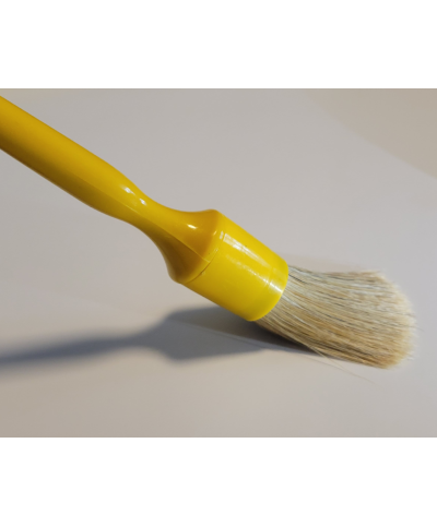 Yellow Detailing Brush - 1 bucata - 24mm - Pensula/perie pentru detailing ingrijireauto.ro - 2