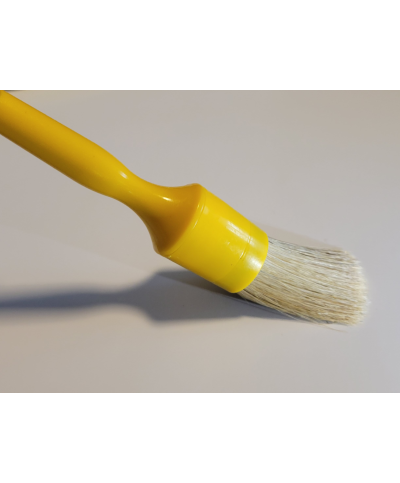 Yellow Detailing Brush - 1 bucata - 26mm - Pensula/perie pentru detailing ingrijireauto.ro - 2