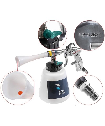 BenBow Classic 002 Cleaning gun with plastic funnel z-020 like - Unealta curatare tip Tornador ingrijireauto.ro - 2