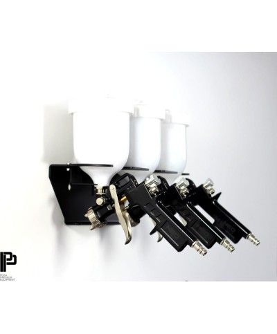 Suport pentru 3 pistoale de vopsire - Three spray guns holder Poka Premium Equipment - 2
