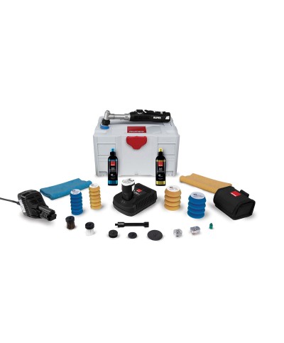 Rupes BigFoot Nano iBrid HR 81M Kit Deluxe - valiza plastic - mini-masina de polishat duala cu gat lung Rupes - 1