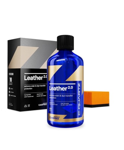 CarPro CQuartz Leather 2.0 coat - Protectie ceramica piele - diverse cantitati CarPro - 1