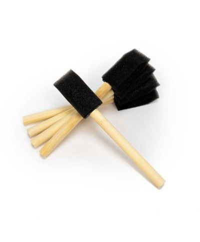 Dope Fibers Foam Brush Dope - Set 5 pensule din spuma Dope Fibers - 1