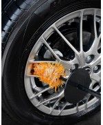 CarPro FlatSpot Kit Wheel Brush Set 2 - Set 2 perii si doua rezerve microfibra pentru jante CarPro - 3