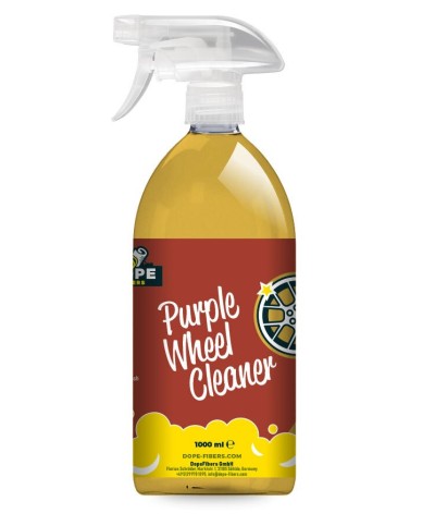 Dope Fibers Purple Wheel Cleaner 1L - Solutie curatare jante cu indicator violet Dope Fibers - 1