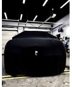 Premium quality car cover black - SUV Combi - husa auto premium cu snur Poka Premium Equipment - 5