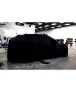 Premium quality car cover black - SUV Combi - husa auto premium cu snur Poka Premium Equipment - 6