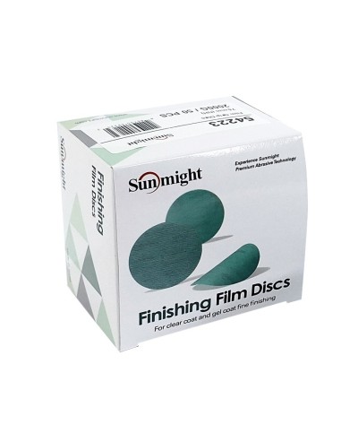 Sunmight Disc abraziv - 1 bucata - granulatie 320, 75mm, cu scai - din carbura de siliciu- smirghel ingrijireauto.ro - 2