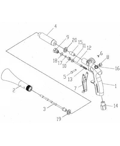 Valve Stem Tornador Z014 -  Piesa schimb Tornador Z-014 - Tija supapa