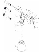 Air Reverse Switch Assembly - SPZ010017 - Piesa de schimb pentru Tornador Z-010, Z-020, Z-020S si Z-010S- Robinet Valva